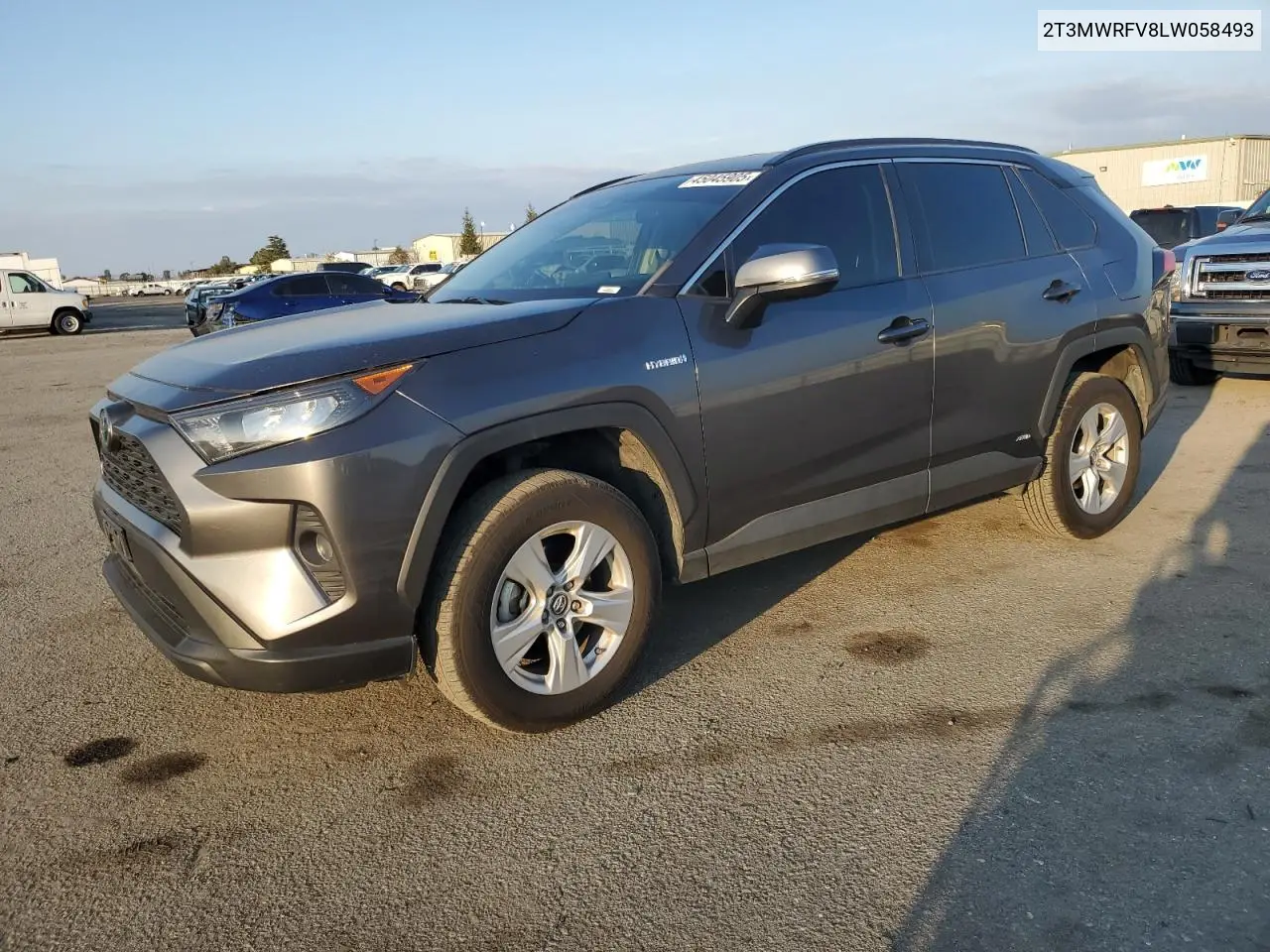 2020 Toyota Rav4 Le VIN: 2T3MWRFV8LW058493 Lot: 45045905
