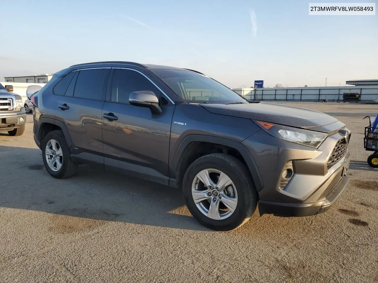 2020 Toyota Rav4 Le VIN: 2T3MWRFV8LW058493 Lot: 45045905