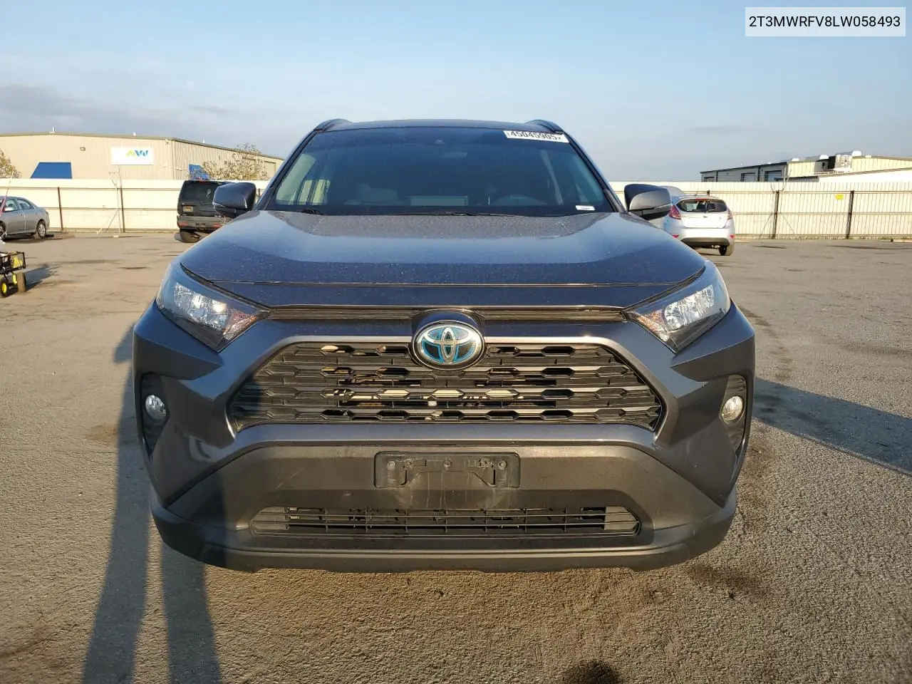 2020 Toyota Rav4 Le VIN: 2T3MWRFV8LW058493 Lot: 45045905