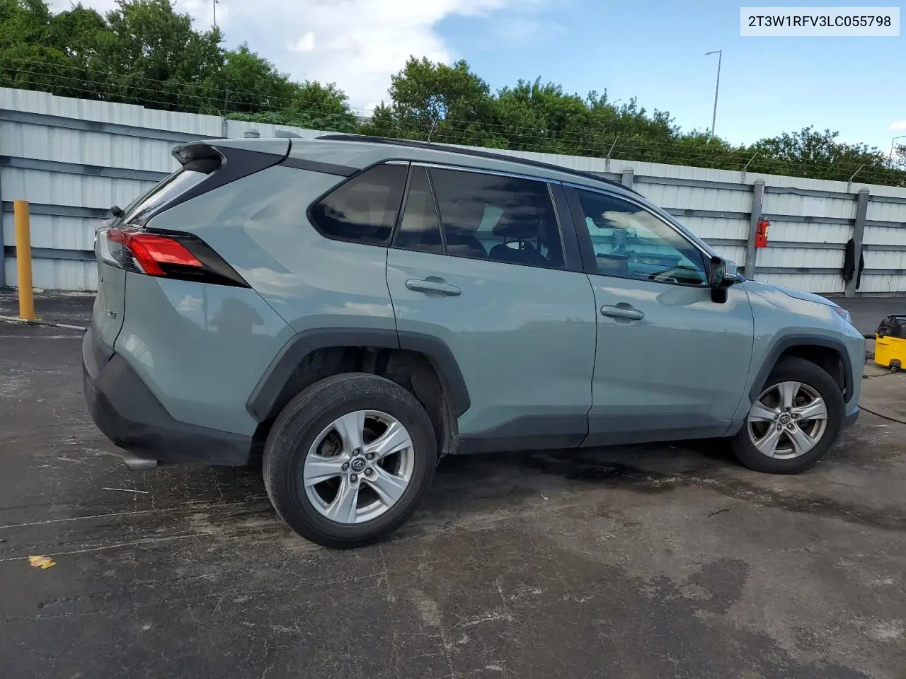 2T3W1RFV3LC055798 2020 Toyota Rav4 Xle