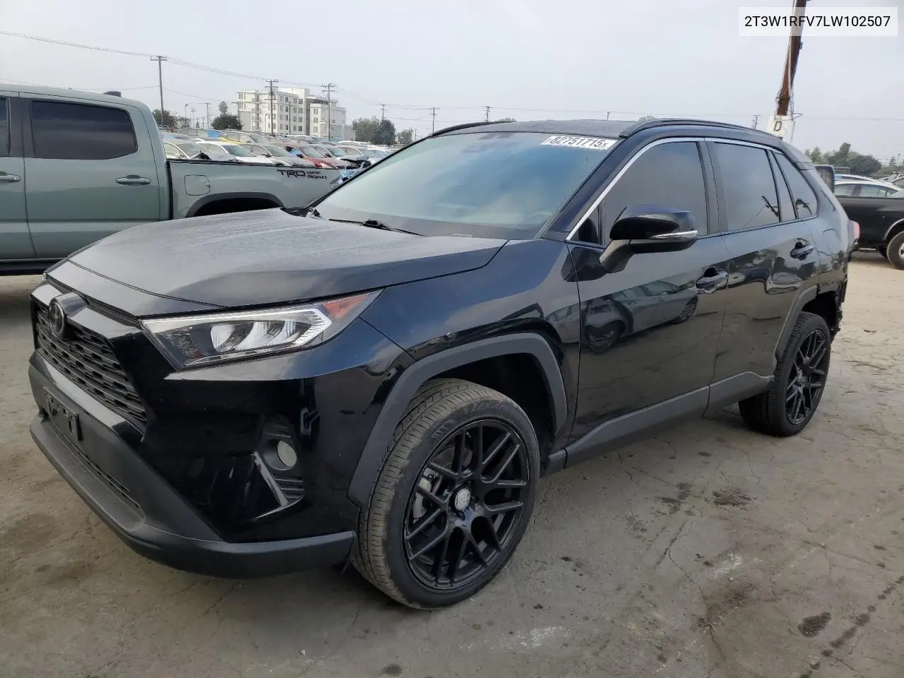 2T3W1RFV7LW102507 2020 Toyota Rav4 Xle