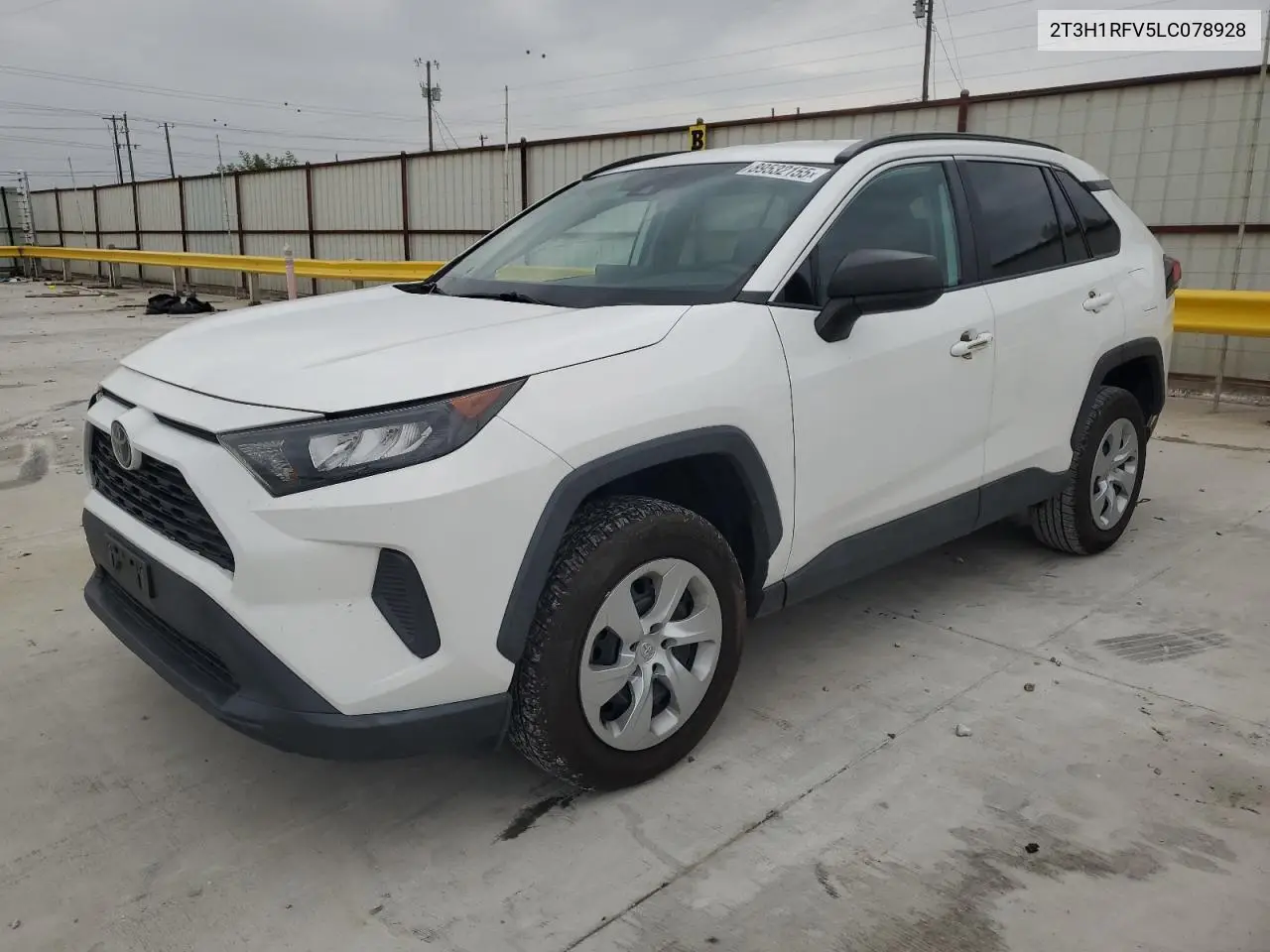 2T3H1RFV5LC078928 2020 Toyota Rav4 Le