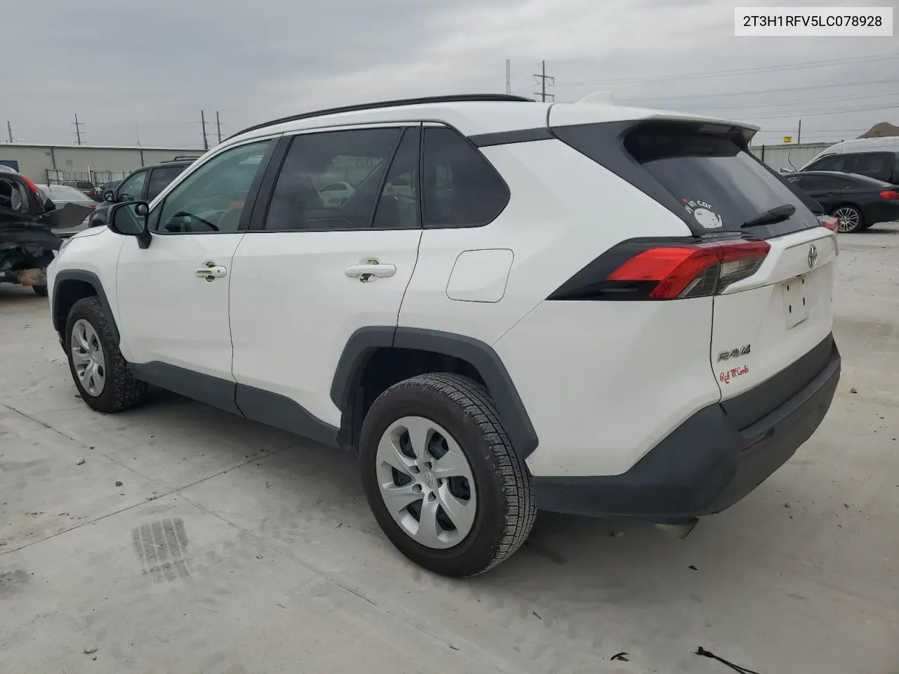 2T3H1RFV5LC078928 2020 Toyota Rav4 Le