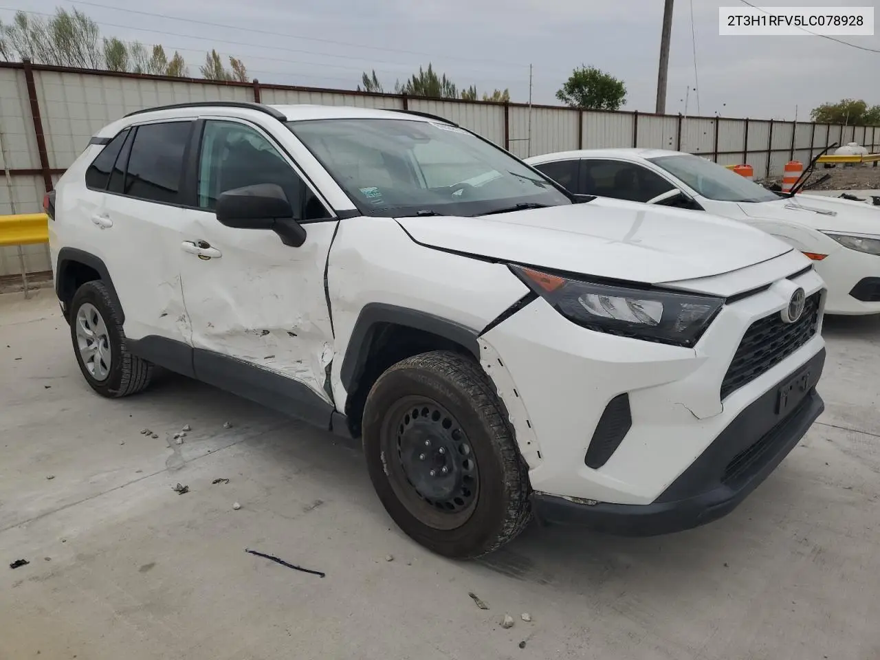 2T3H1RFV5LC078928 2020 Toyota Rav4 Le