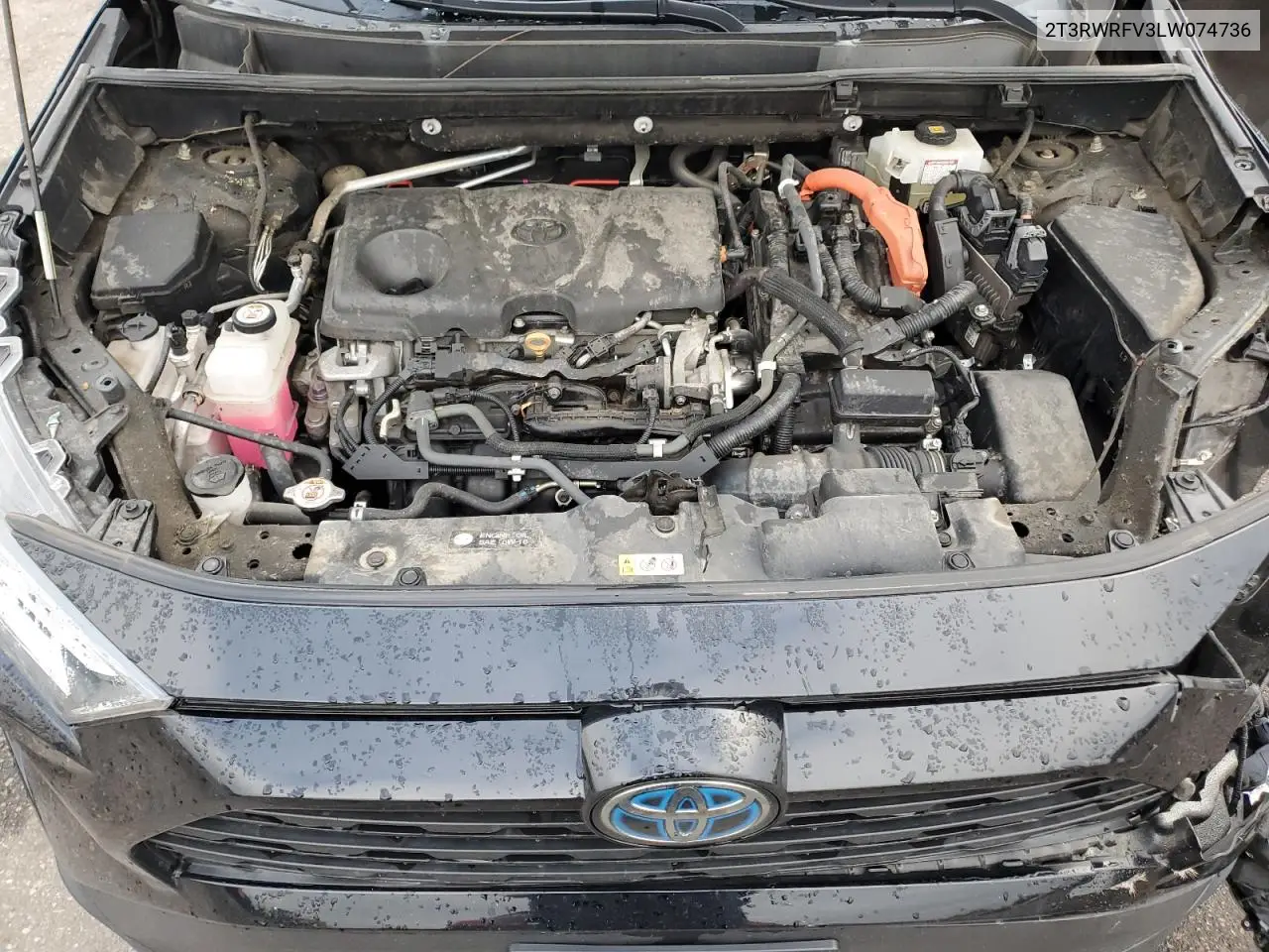 2T3RWRFV3LW074736 2020 Toyota Rav4 Xle