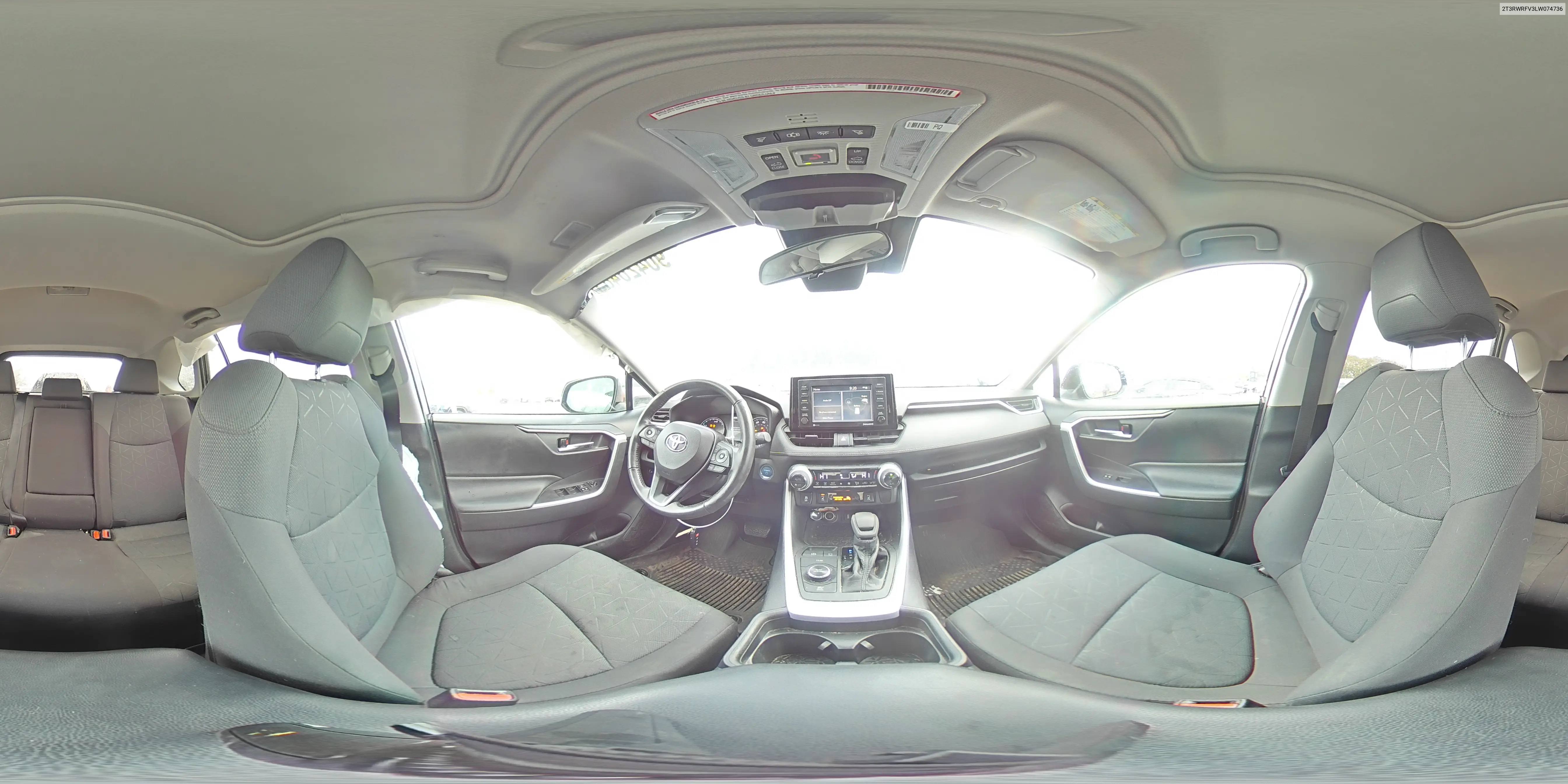 2T3RWRFV3LW074736 2020 Toyota Rav4 Xle