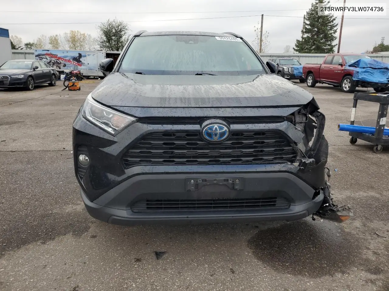 2T3RWRFV3LW074736 2020 Toyota Rav4 Xle