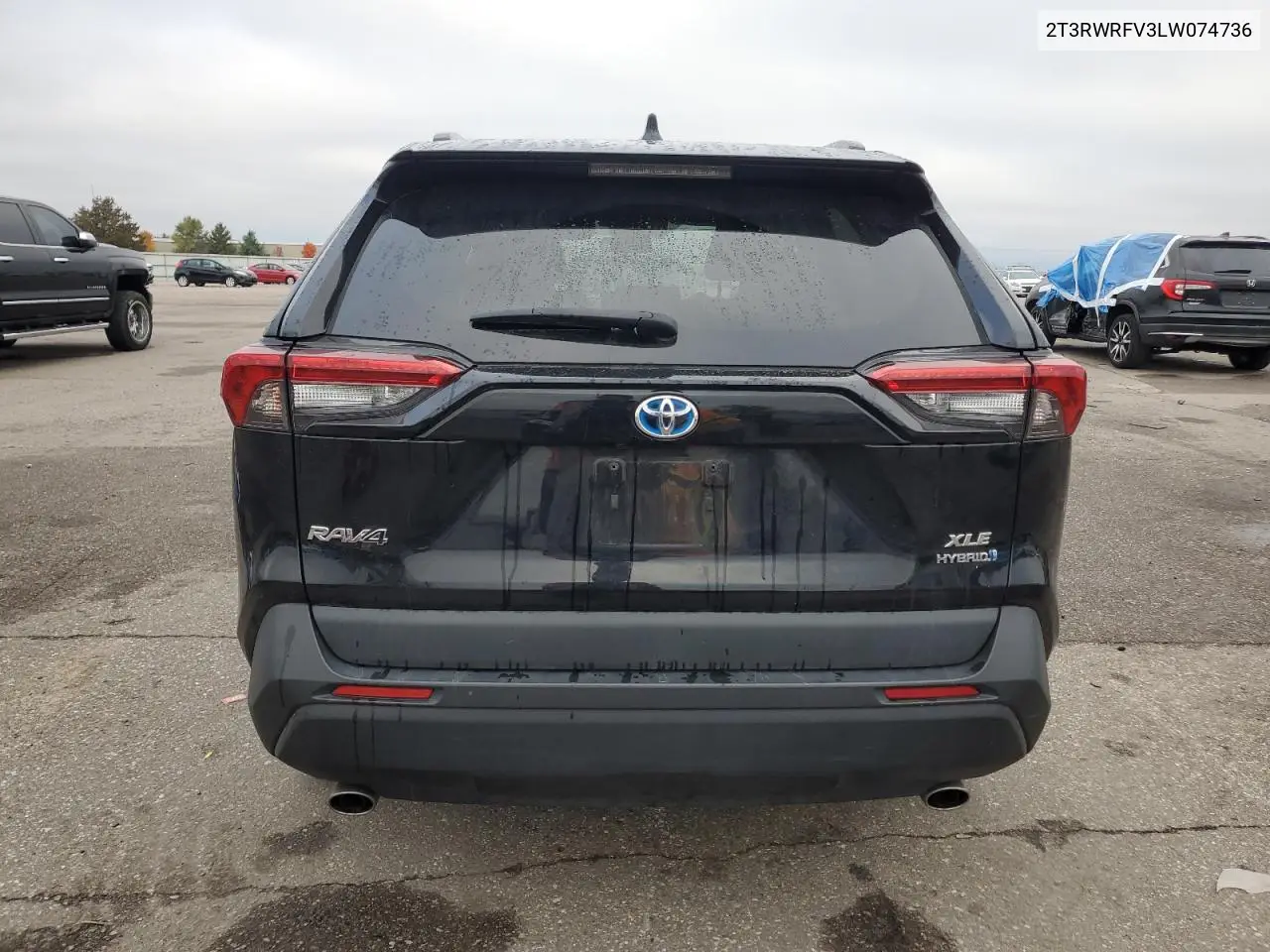 2T3RWRFV3LW074736 2020 Toyota Rav4 Xle