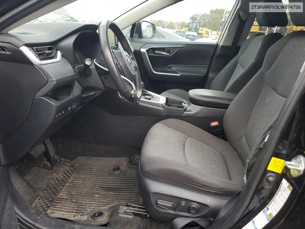 2T3RWRFV3LW074736 2020 Toyota Rav4 Xle