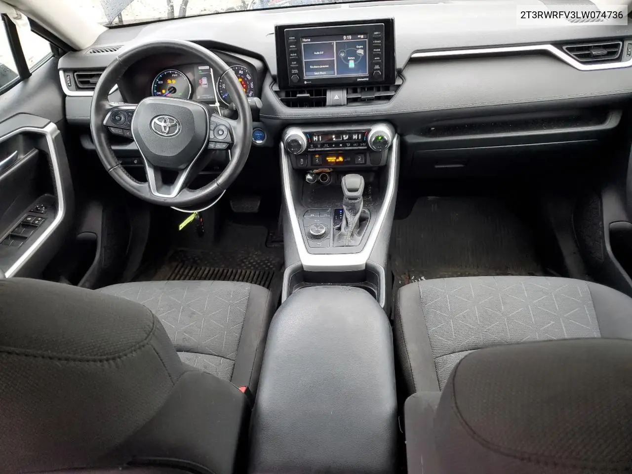 2T3RWRFV3LW074736 2020 Toyota Rav4 Xle