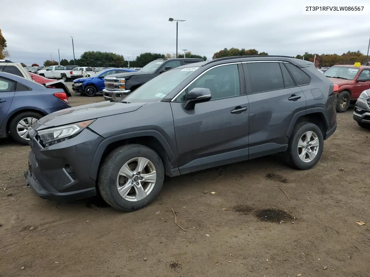 2T3P1RFV3LW086567 2020 Toyota Rav4 Xle