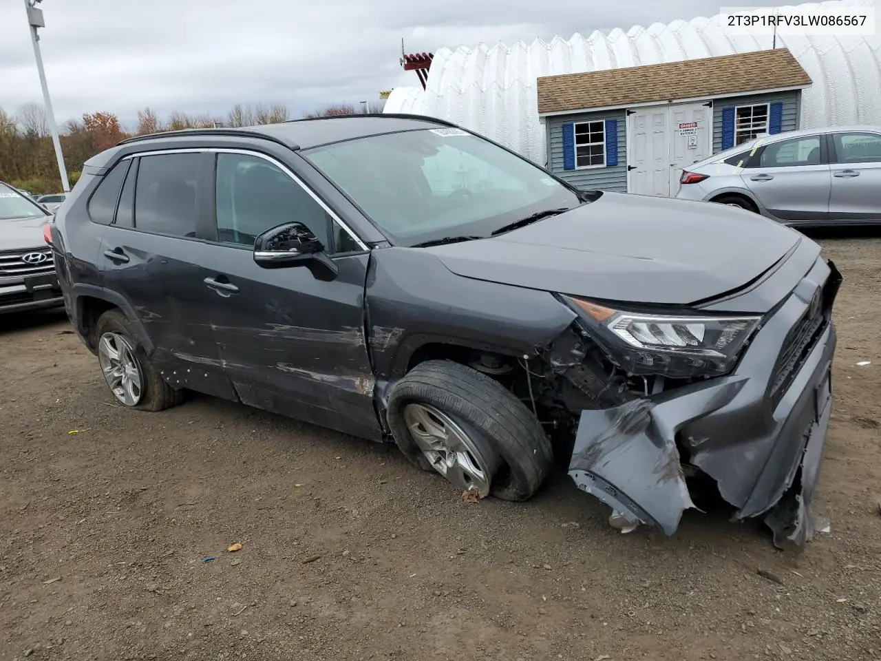2T3P1RFV3LW086567 2020 Toyota Rav4 Xle