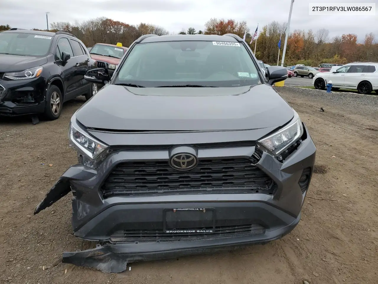 2T3P1RFV3LW086567 2020 Toyota Rav4 Xle