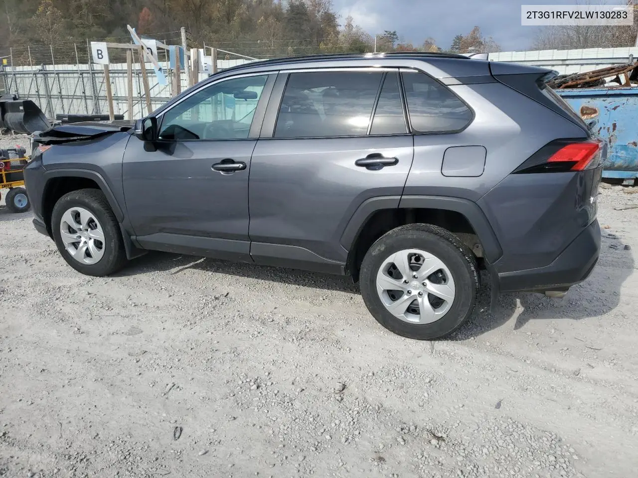 2T3G1RFV2LW130283 2020 Toyota Rav4 Le