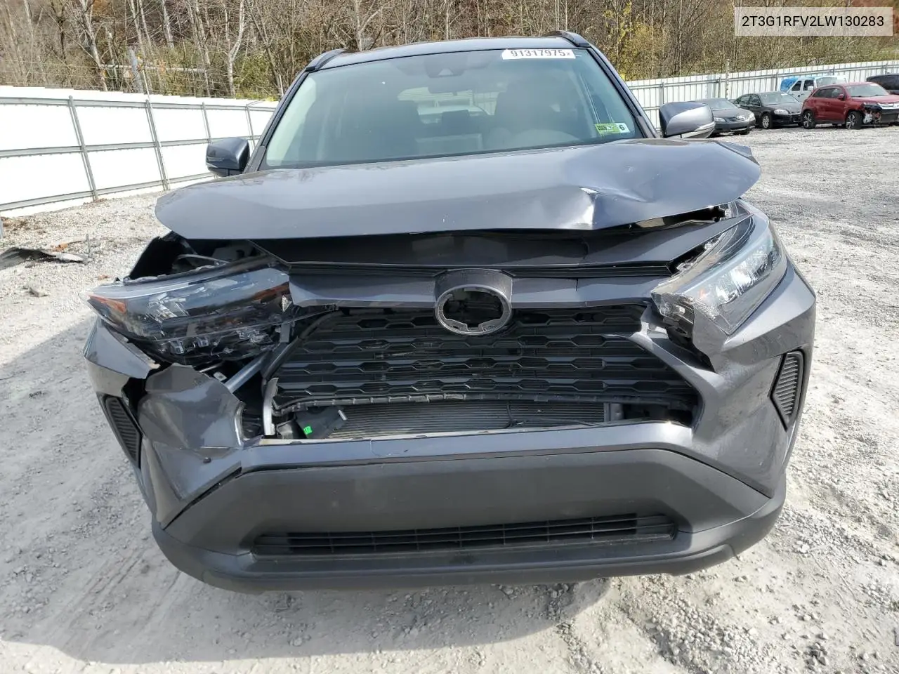 2T3G1RFV2LW130283 2020 Toyota Rav4 Le