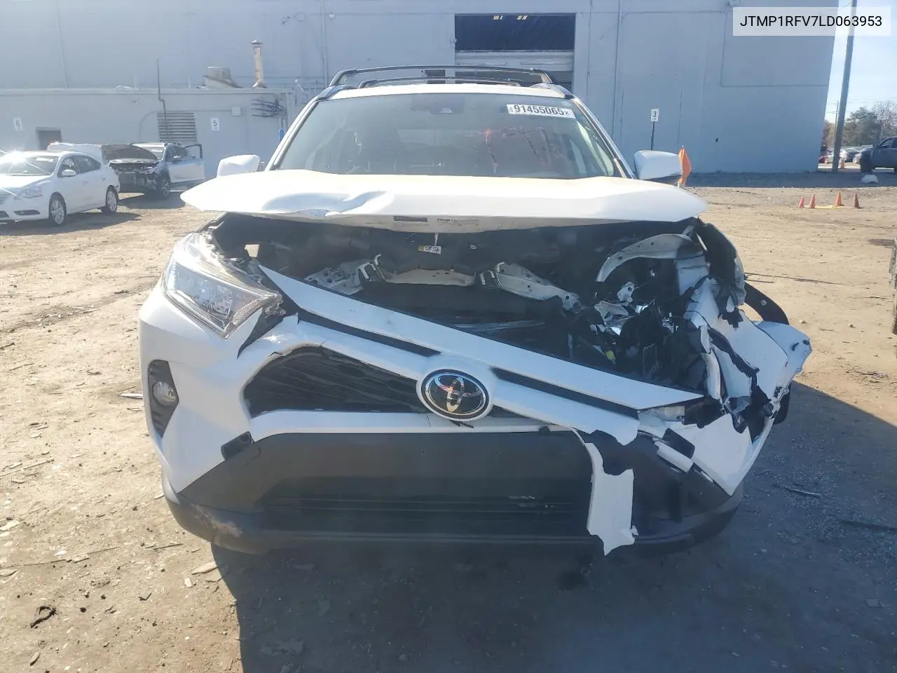JTMP1RFV7LD063953 2020 Toyota Rav4 Xle