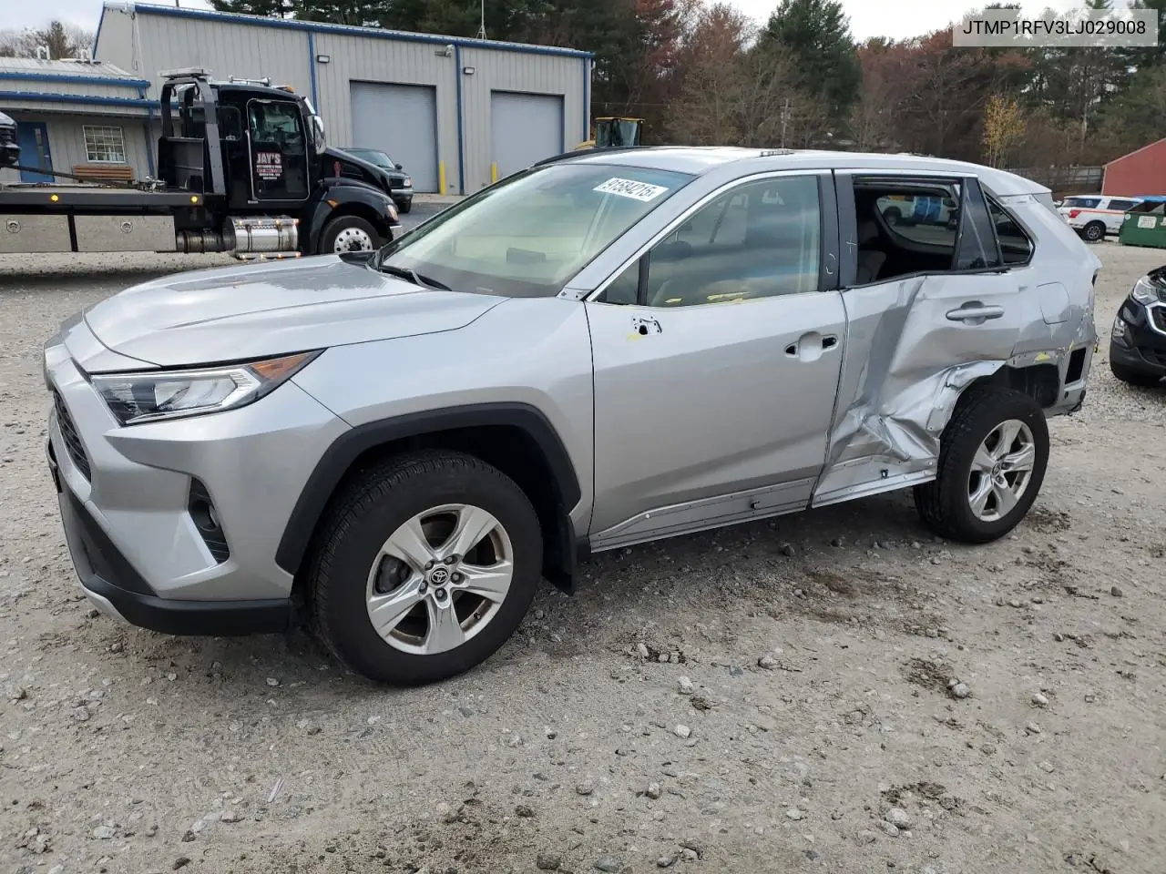 JTMP1RFV3LJ029008 2020 Toyota Rav4 Xle