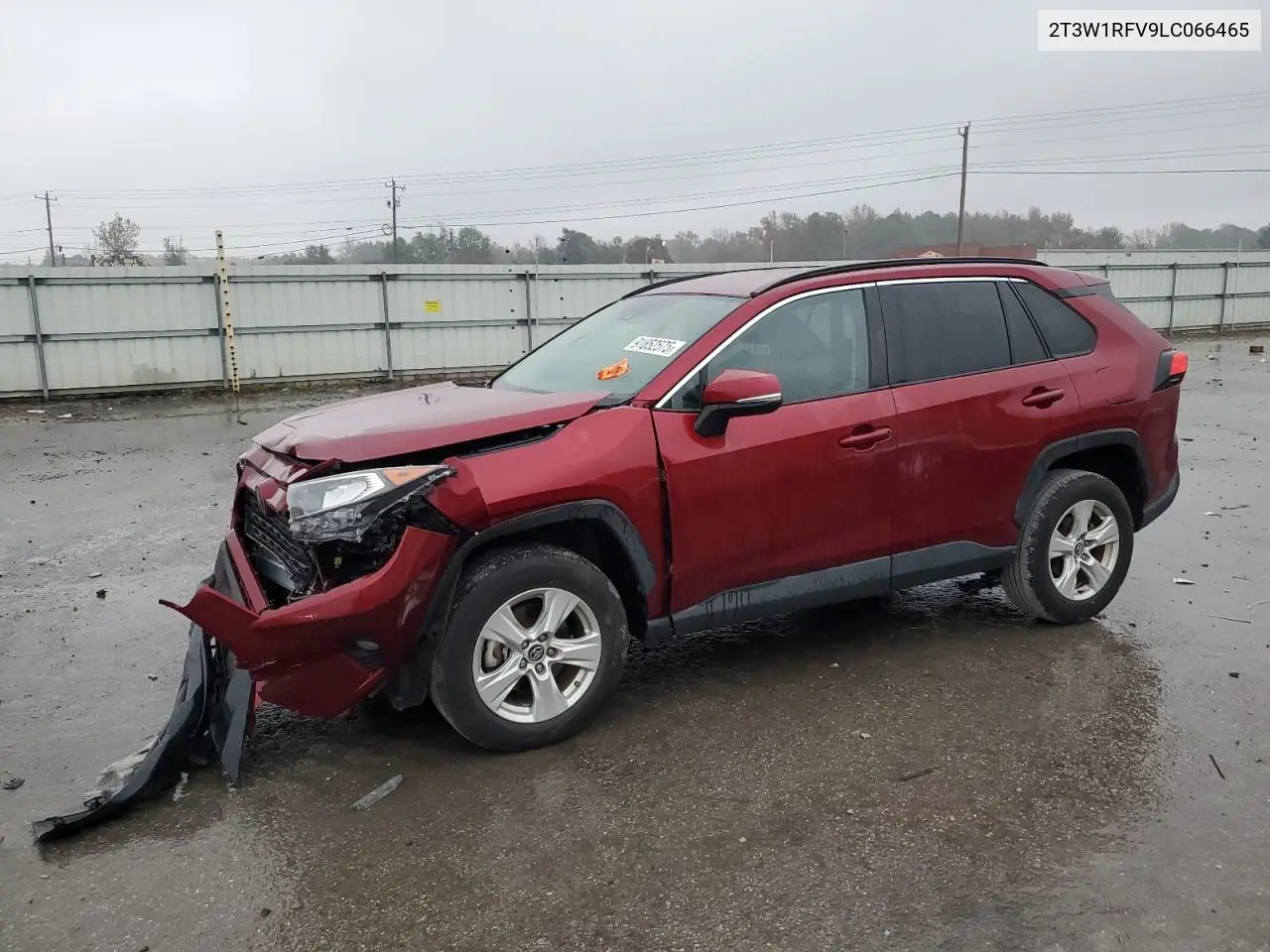 2T3W1RFV9LC066465 2020 Toyota Rav4 Xle