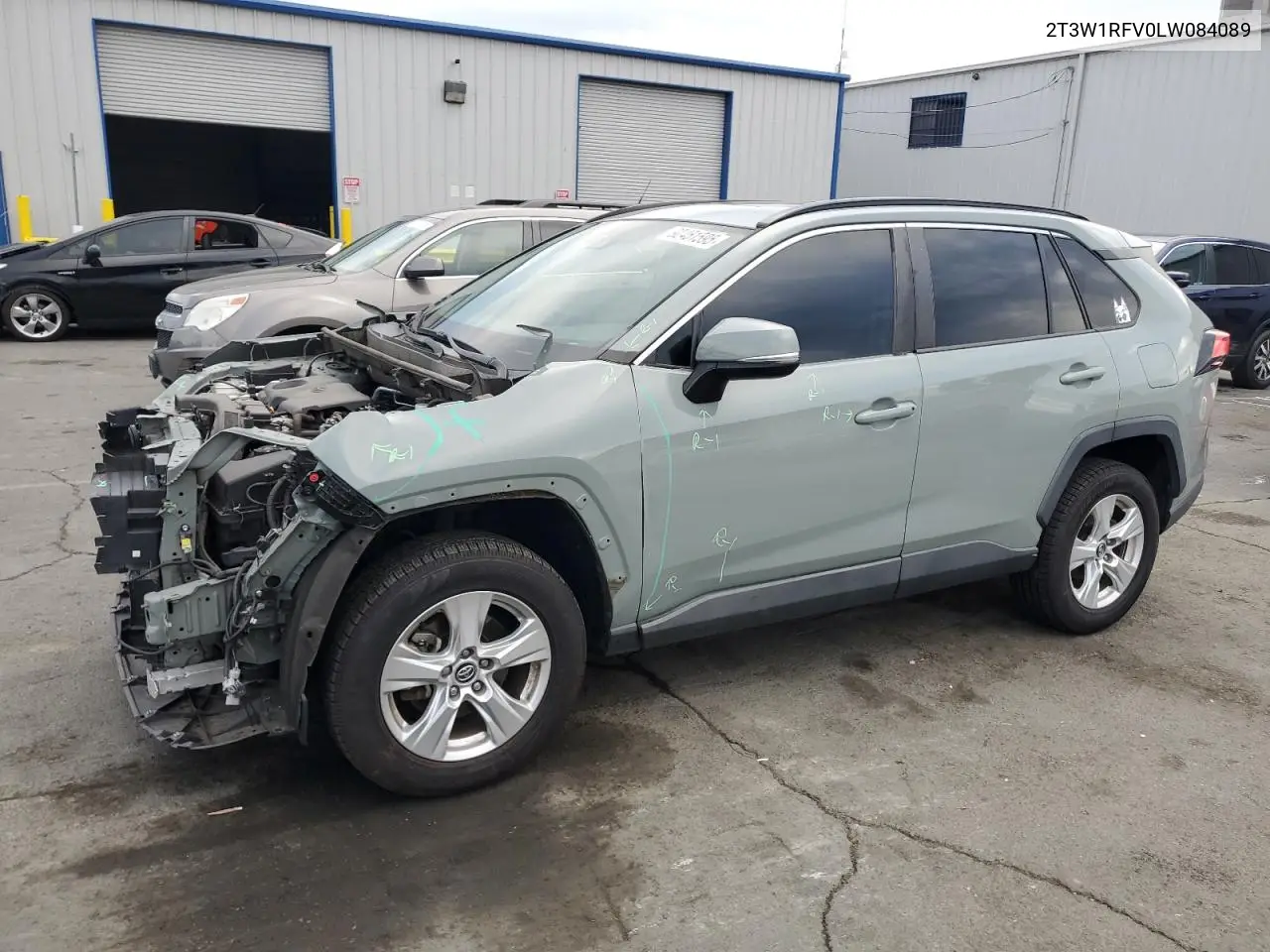 2T3W1RFV0LW084089 2020 Toyota Rav4 Xle