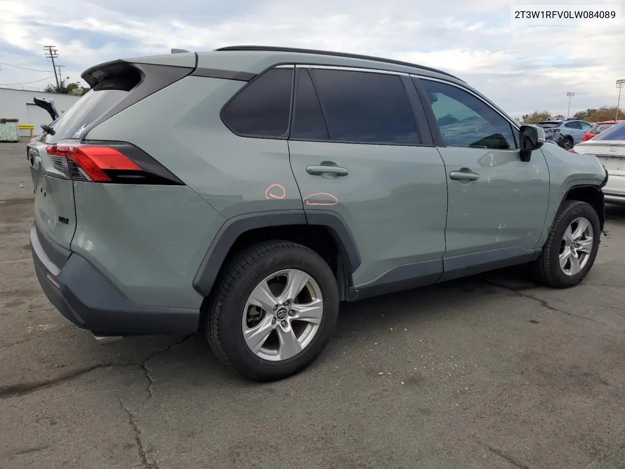 2T3W1RFV0LW084089 2020 Toyota Rav4 Xle