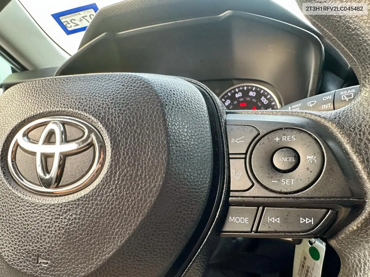 2T3H1RFV2LC045482 2020 Toyota Rav4 Le