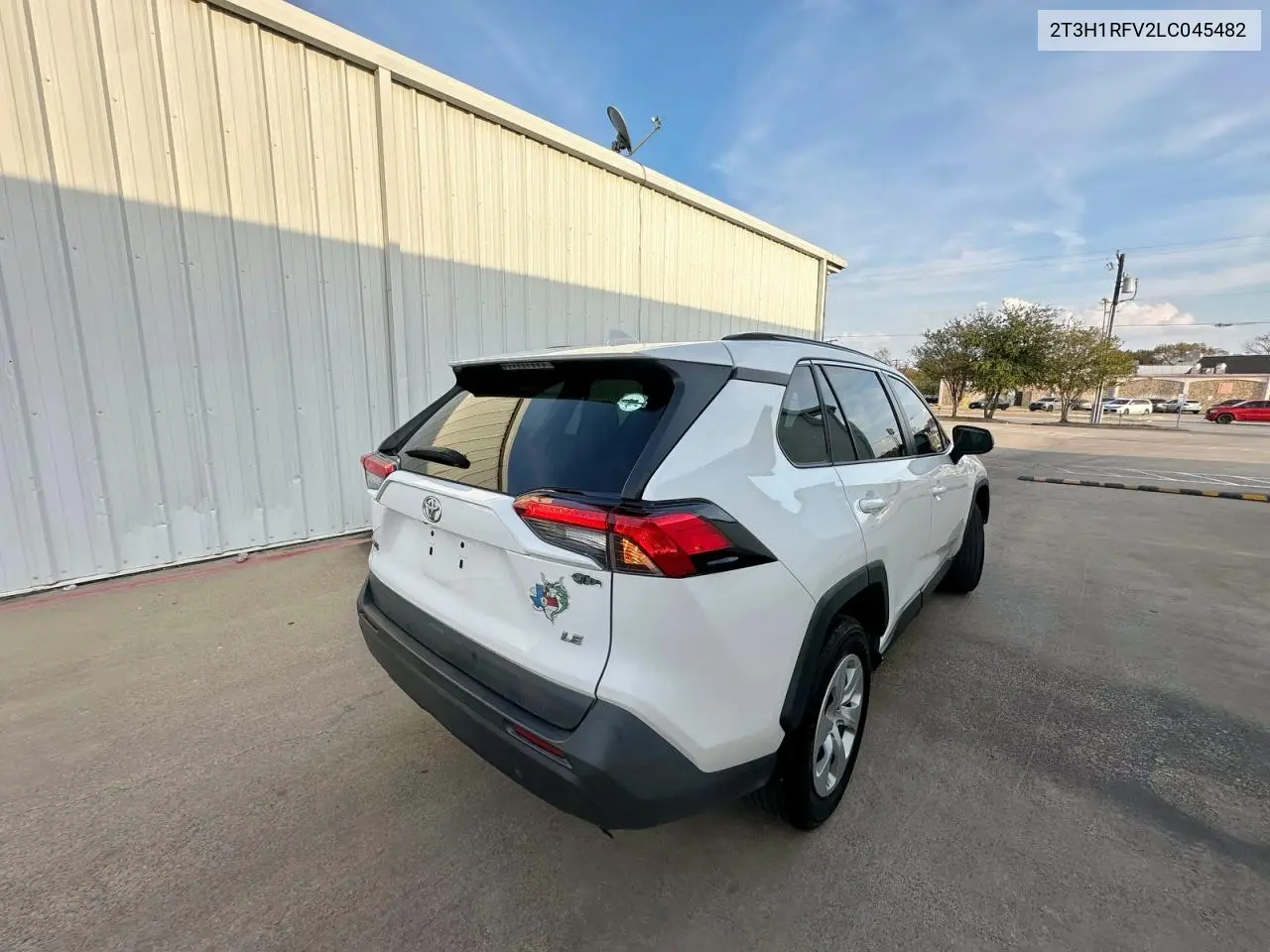 2T3H1RFV2LC045482 2020 Toyota Rav4 Le