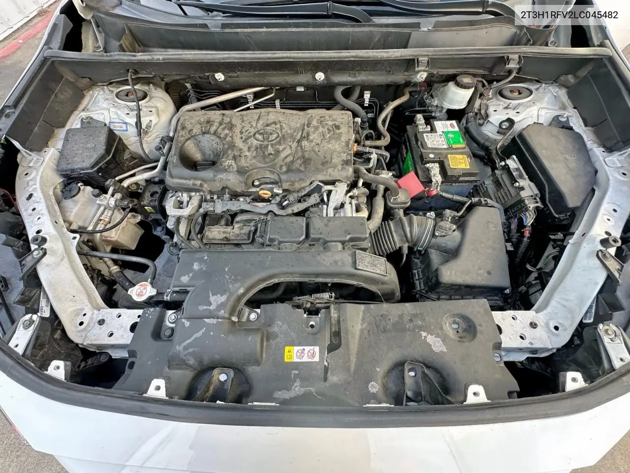 2T3H1RFV2LC045482 2020 Toyota Rav4 Le