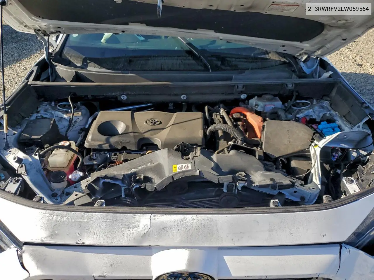 2T3RWRFV2LW059564 2020 Toyota Rav4 Xle