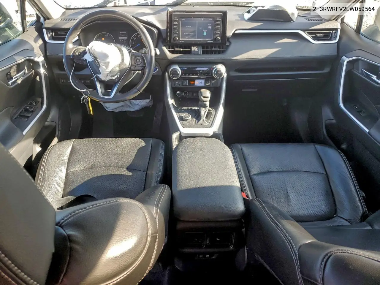 2T3RWRFV2LW059564 2020 Toyota Rav4 Xle