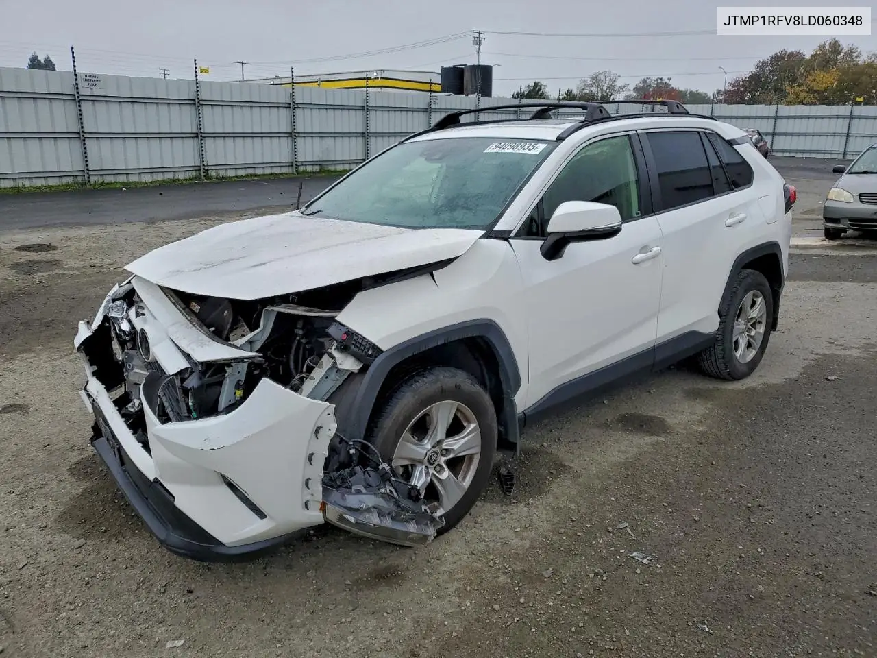 JTMP1RFV8LD060348 2020 Toyota Rav4 Xle