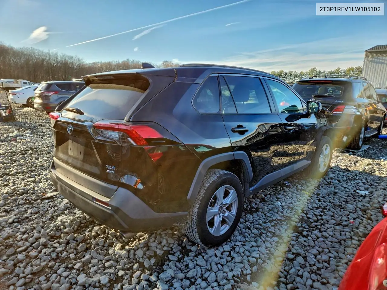 2T3P1RFV1LW105102 2020 Toyota Rav4 Xle