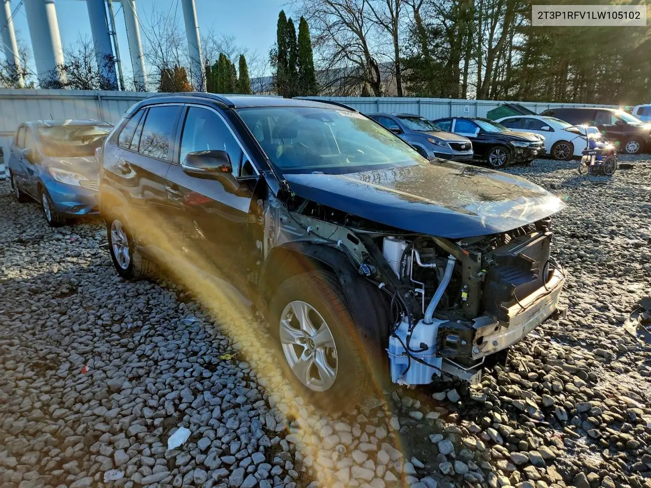 2T3P1RFV1LW105102 2020 Toyota Rav4 Xle