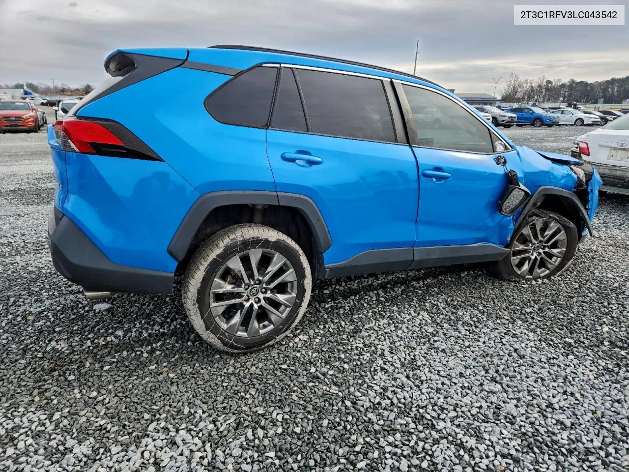 2T3C1RFV3LC043542 2020 Toyota Rav4 Xle Premium