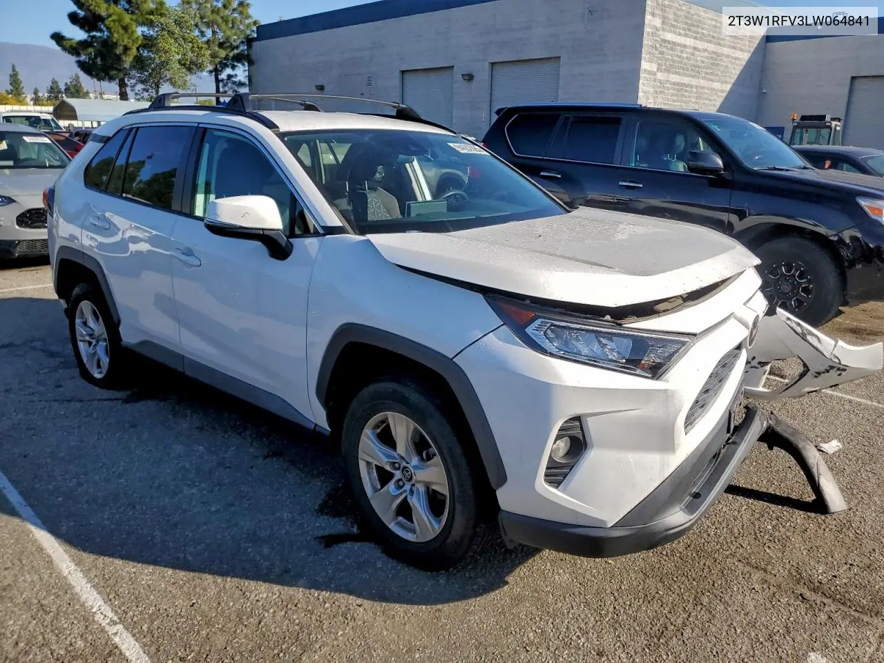 2T3W1RFV3LW064841 2020 Toyota Rav4 Xle