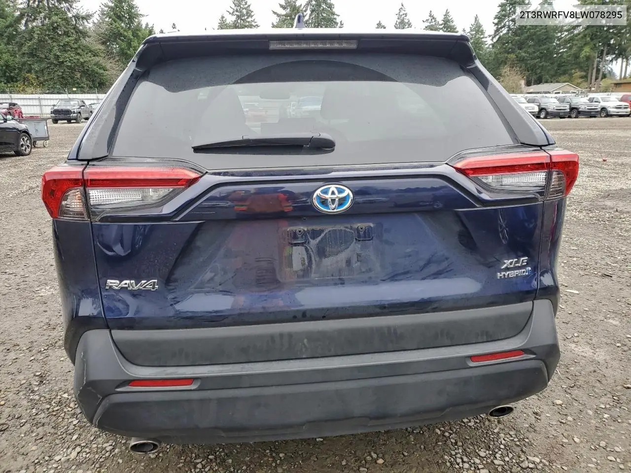 2T3RWRFV8LW078295 2020 Toyota Rav4 Xle