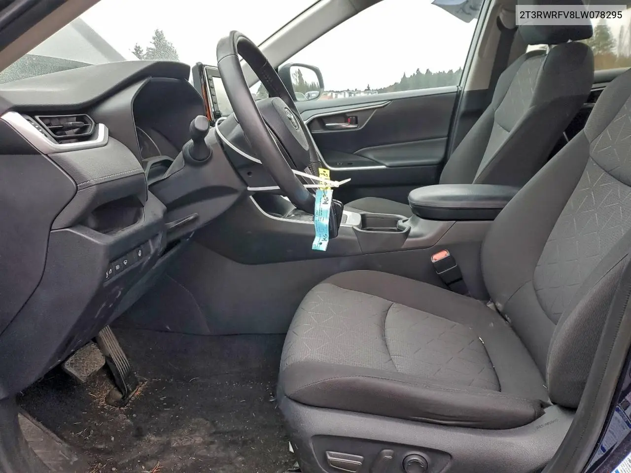 2T3RWRFV8LW078295 2020 Toyota Rav4 Xle