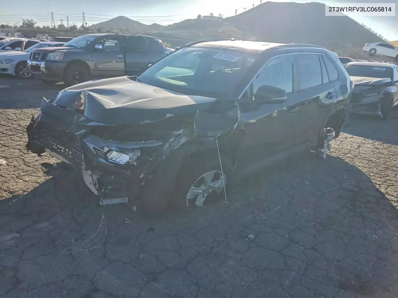 2T3W1RFV3LC065814 2020 Toyota Rav4 Xle