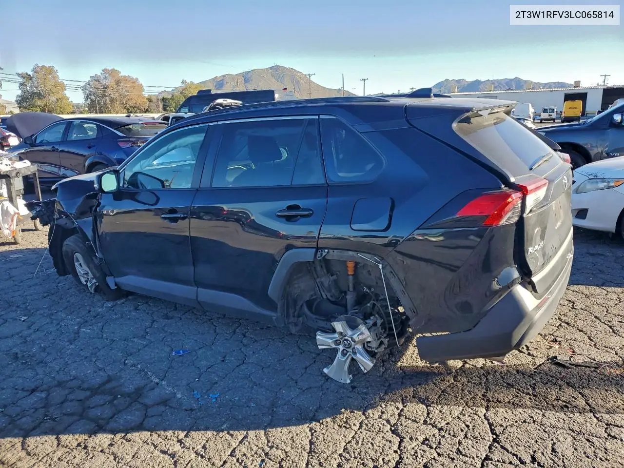 2T3W1RFV3LC065814 2020 Toyota Rav4 Xle