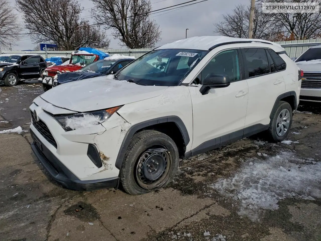 2T3F1RFV1LC112970 2020 Toyota Rav4 Le