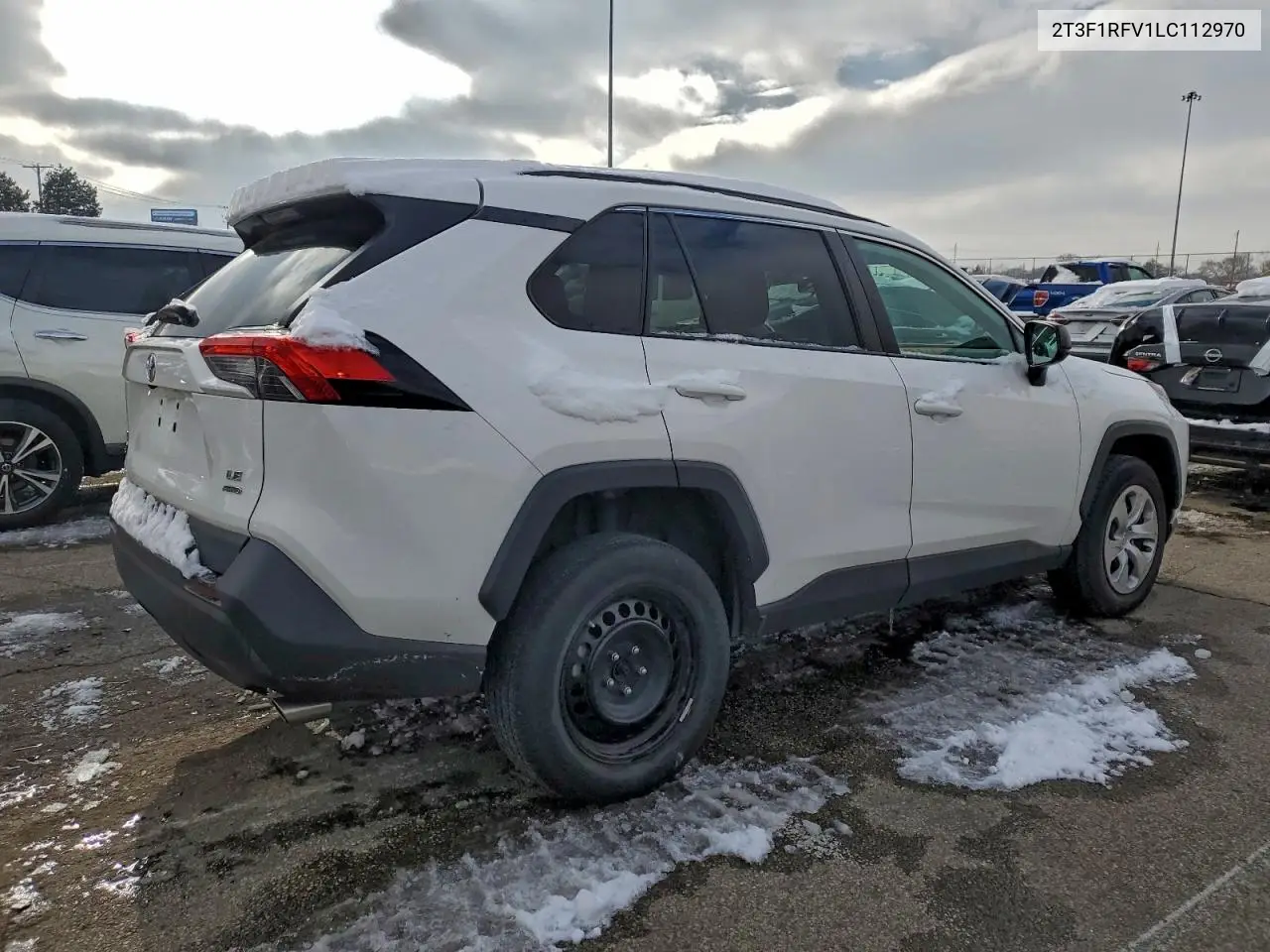 2T3F1RFV1LC112970 2020 Toyota Rav4 Le