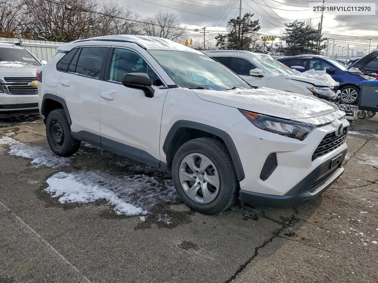 2T3F1RFV1LC112970 2020 Toyota Rav4 Le