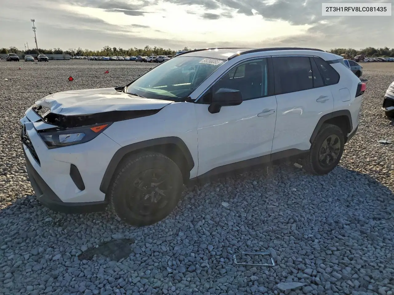 2T3H1RFV8LC081435 2020 Toyota Rav4 Le