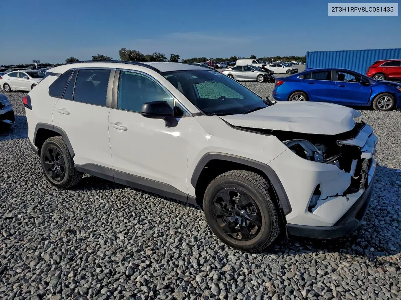 2T3H1RFV8LC081435 2020 Toyota Rav4 Le