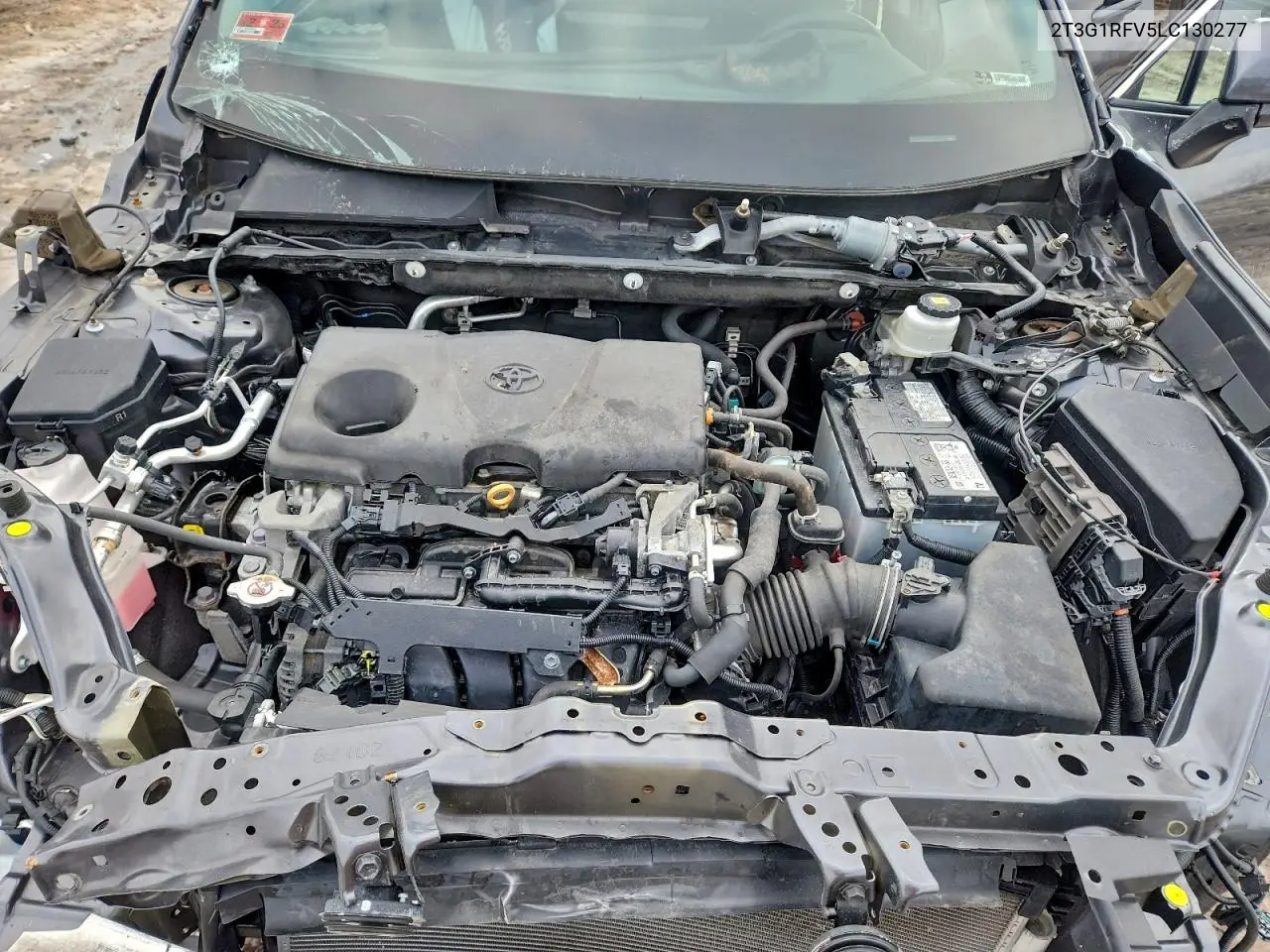 2T3G1RFV5LC130277 2020 Toyota Rav4 Le