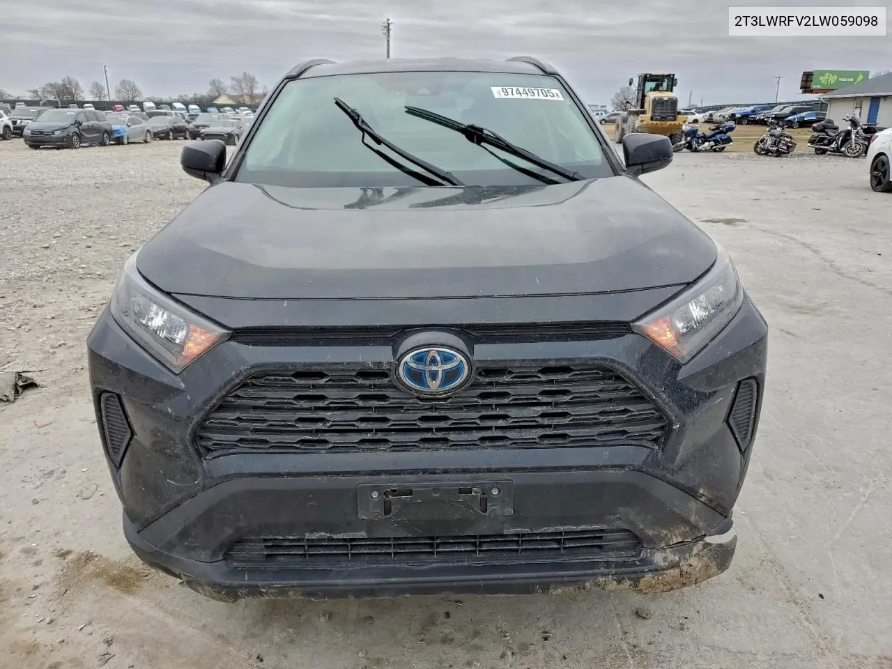 2T3LWRFV2LW059098 2020 Toyota Rav4 Le