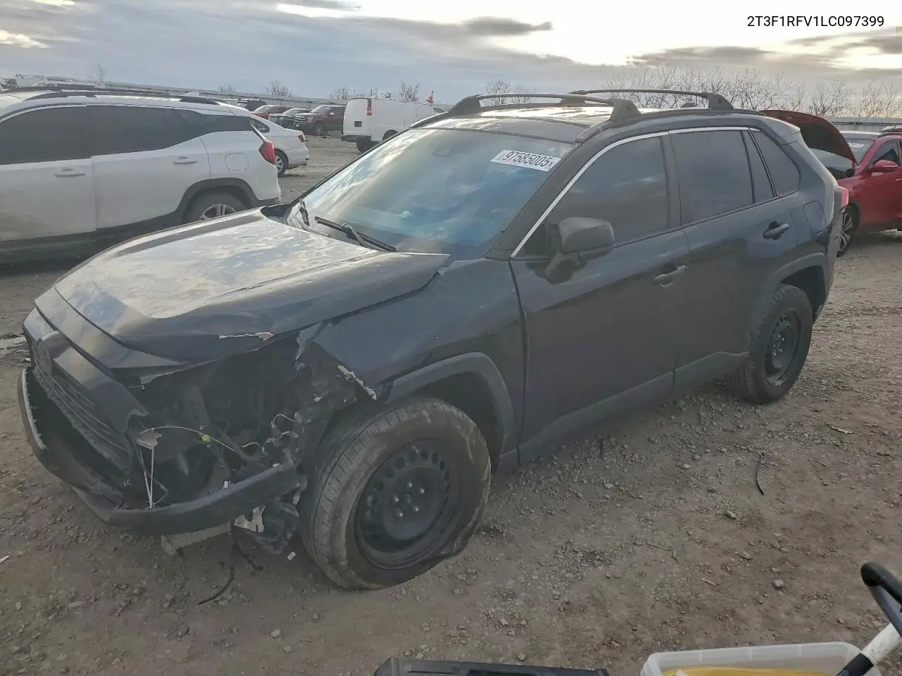 2T3F1RFV1LC097399 2020 Toyota Rav4 Le