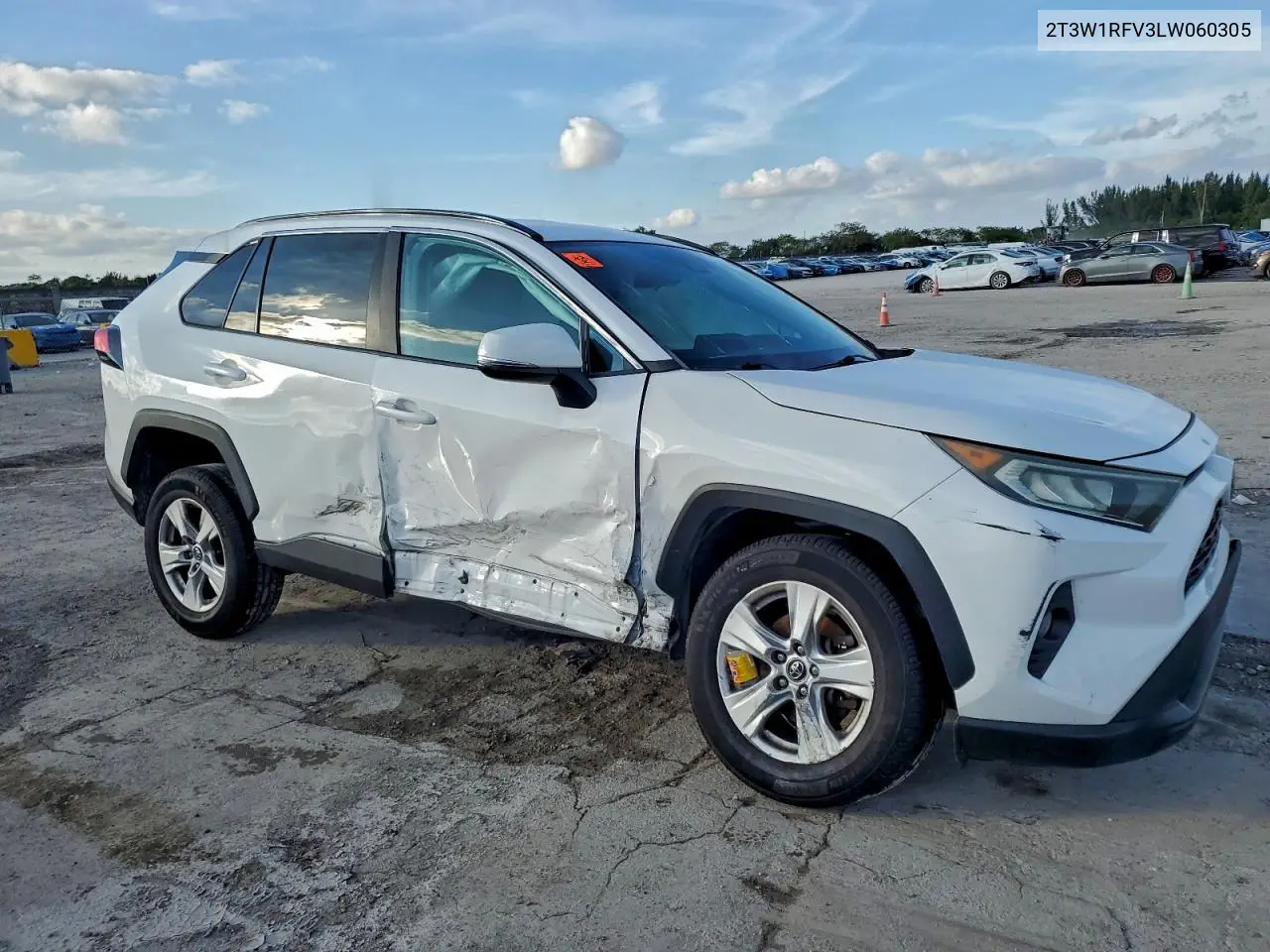 2T3W1RFV3LW060305 2020 Toyota Rav4 Xle