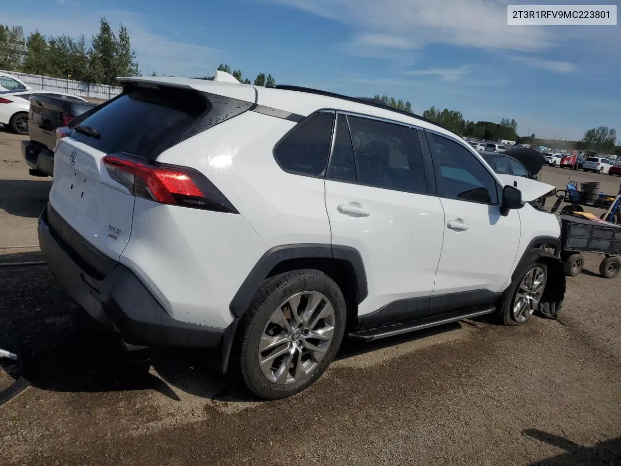 2T3R1RFV9MC223801 2021 Toyota Rav4 Xle