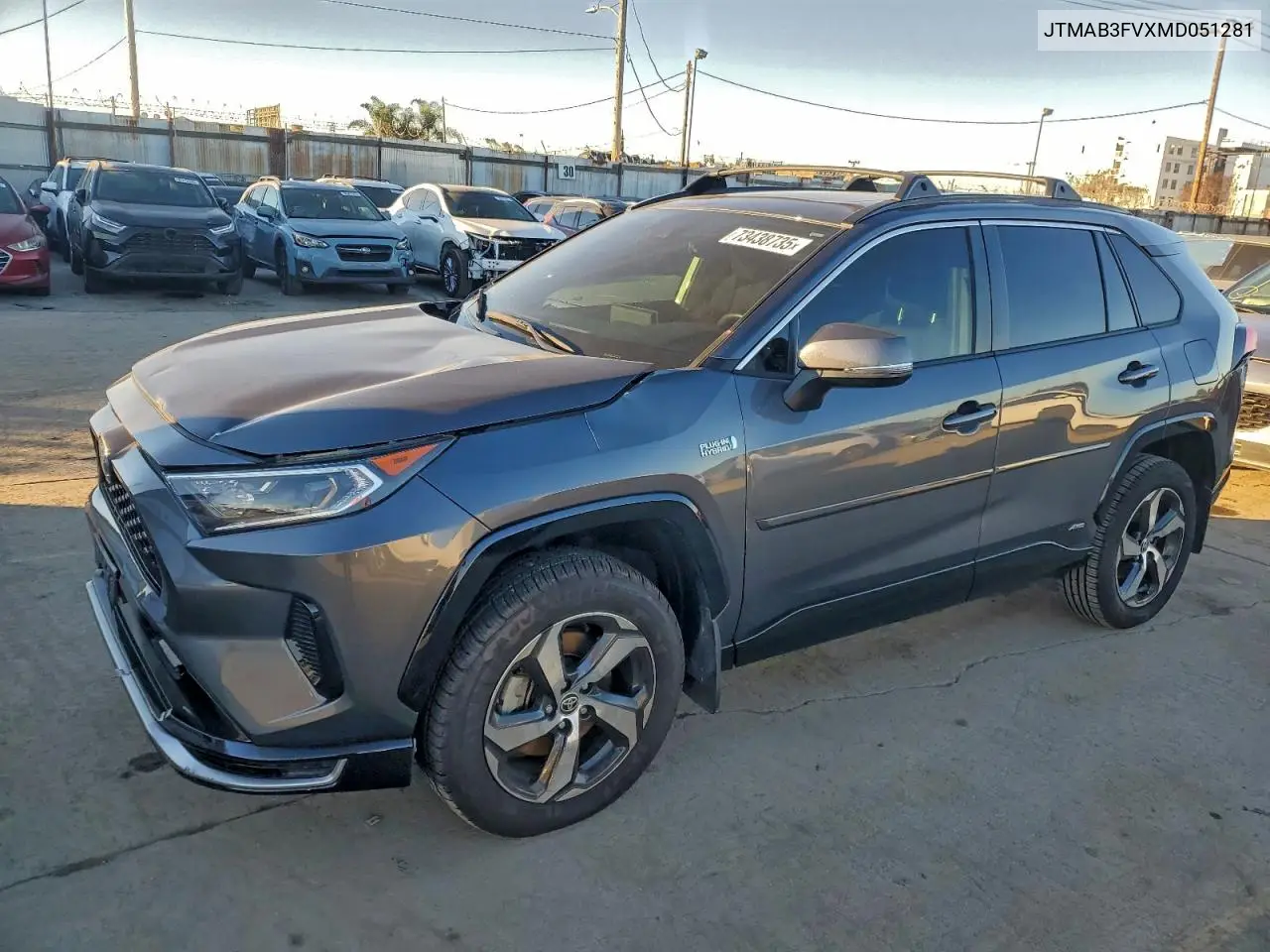 JTMAB3FVXMD051281 2021 Toyota Rav4 Prime Se