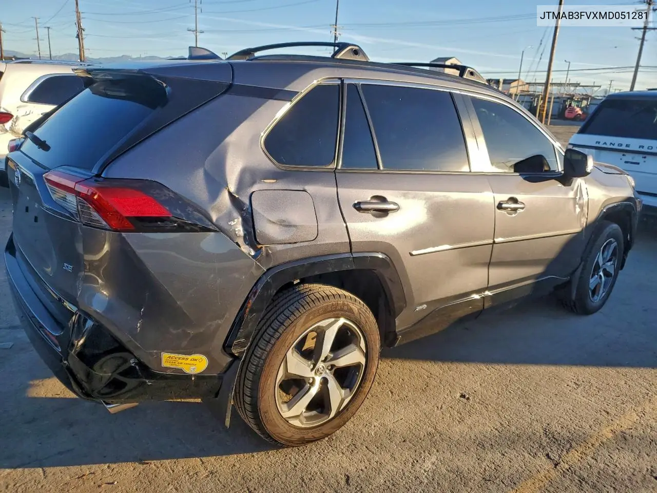 JTMAB3FVXMD051281 2021 Toyota Rav4 Prime Se